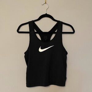 Nike Cropped Black Racerback